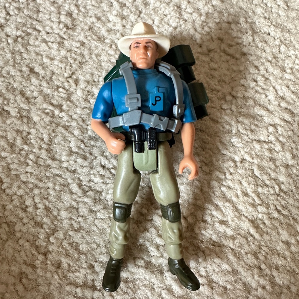 Vintage 1993 Jurassic Park action figure